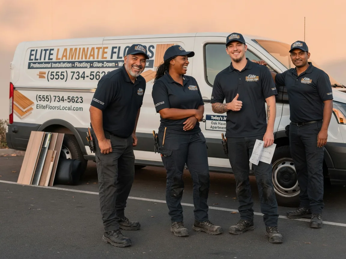 Laminate flooring installation company in Oil City, LA